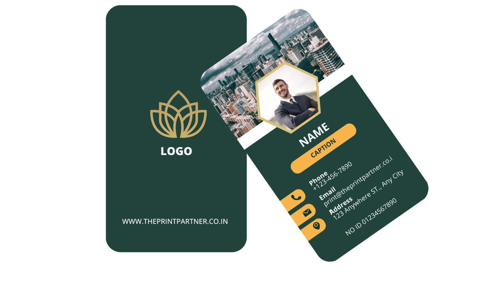 Round Corner Business Cards